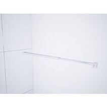 Barre de fixation paroi de douche 70-100cm chromé - INVENTIV
